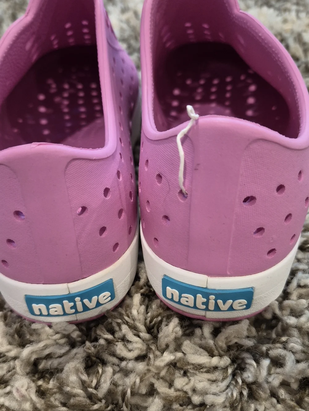 Native Jefferson Shoes In Winterberry Pink